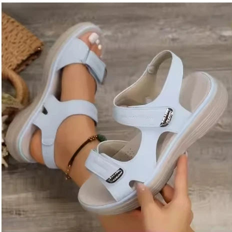 Sandals Comfortable Sandals Women Walking Open Toe Wedges Women's Shoes