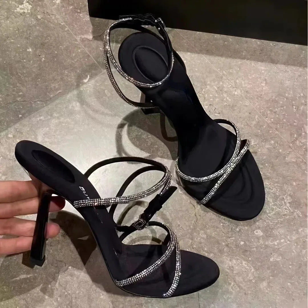 Sexy Open Toe High Heels Pumps Party Dress Shoes Luxury Sandals for Women
