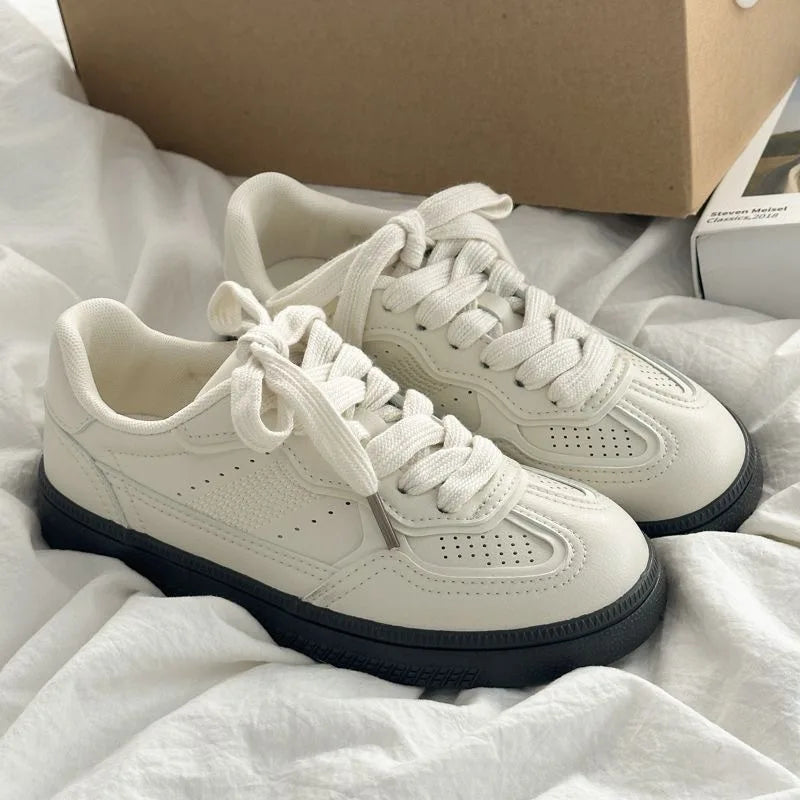 Women Sneakers Casual Flats Vulcanized Platform Shoes