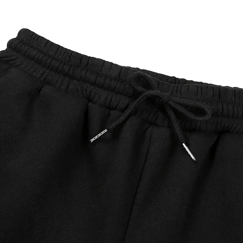Casual Pants for Women: Simple Front-Tie Loose Fit Wide-Leg Trousers