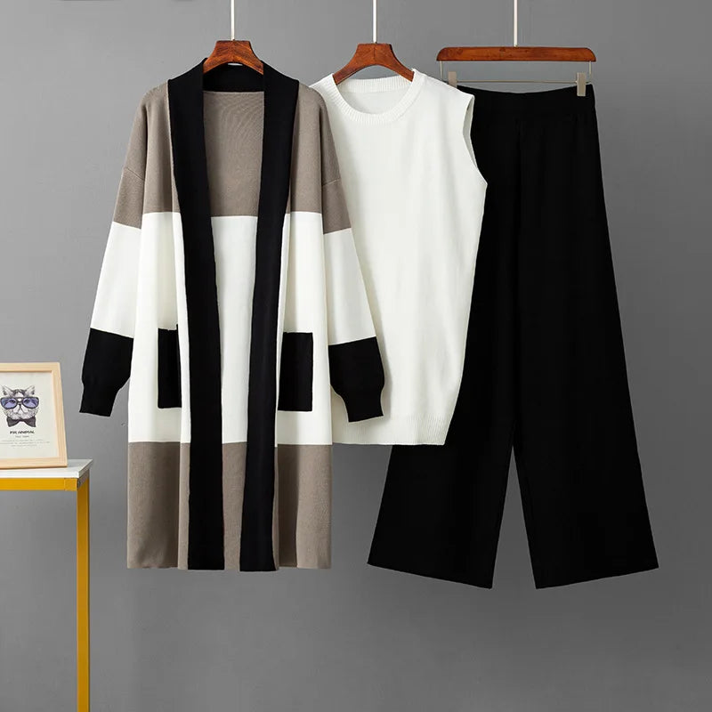 Women's Fashion Casual  Three-Piece Set