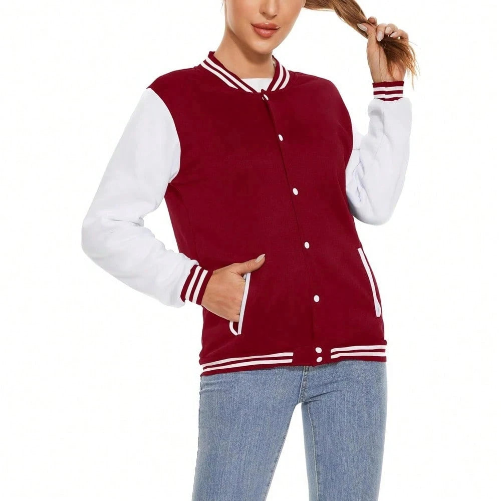 Varsity jackets for women, men, baseball uniforms  long sleeves coats