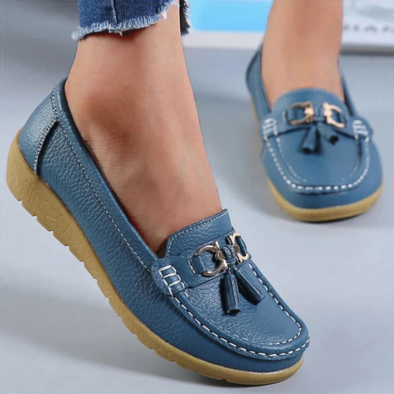 Women Loafers Shoes Classics Flats Comfortable Flat Shoes