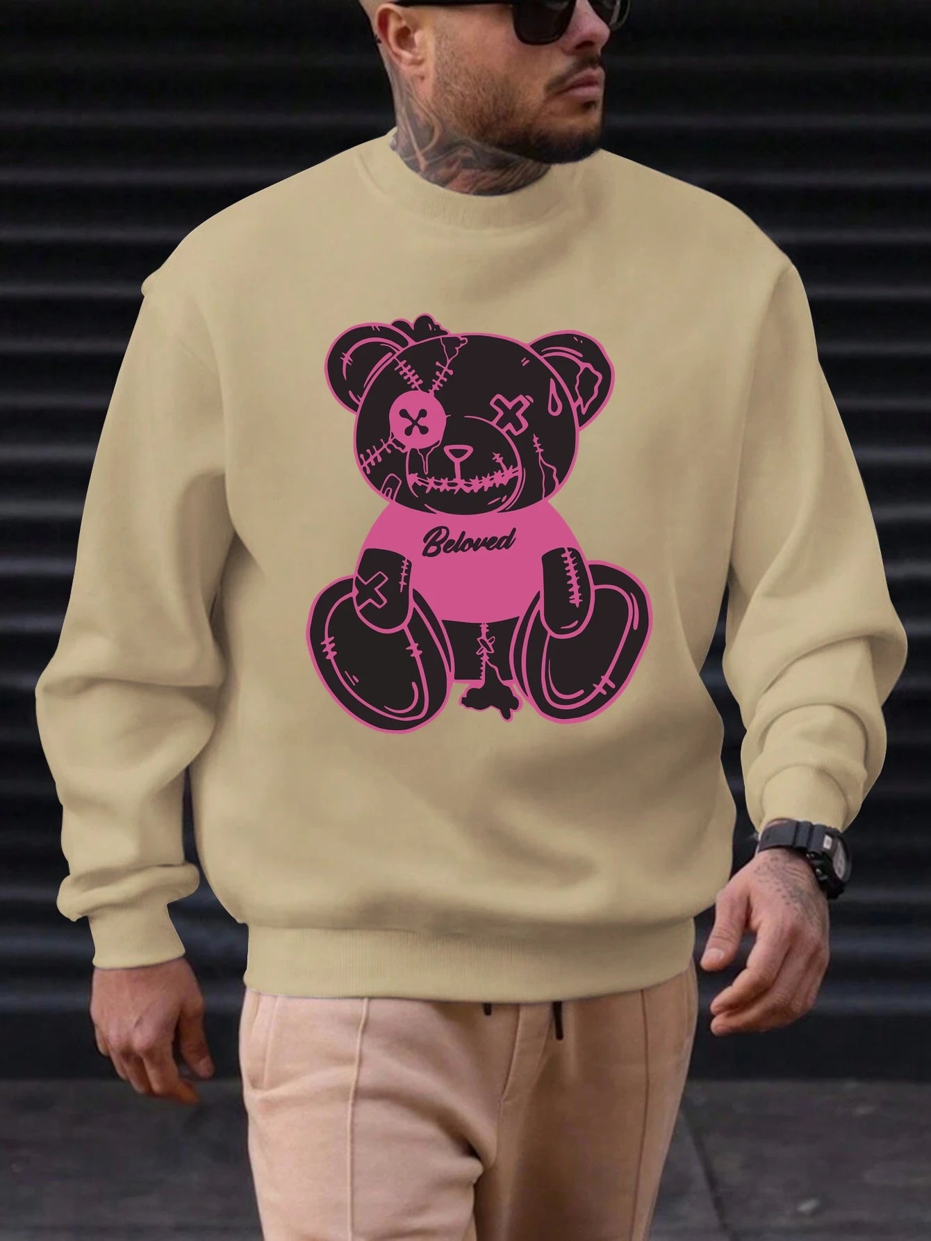 Men's Sweatshirt  Edgy Streetwear