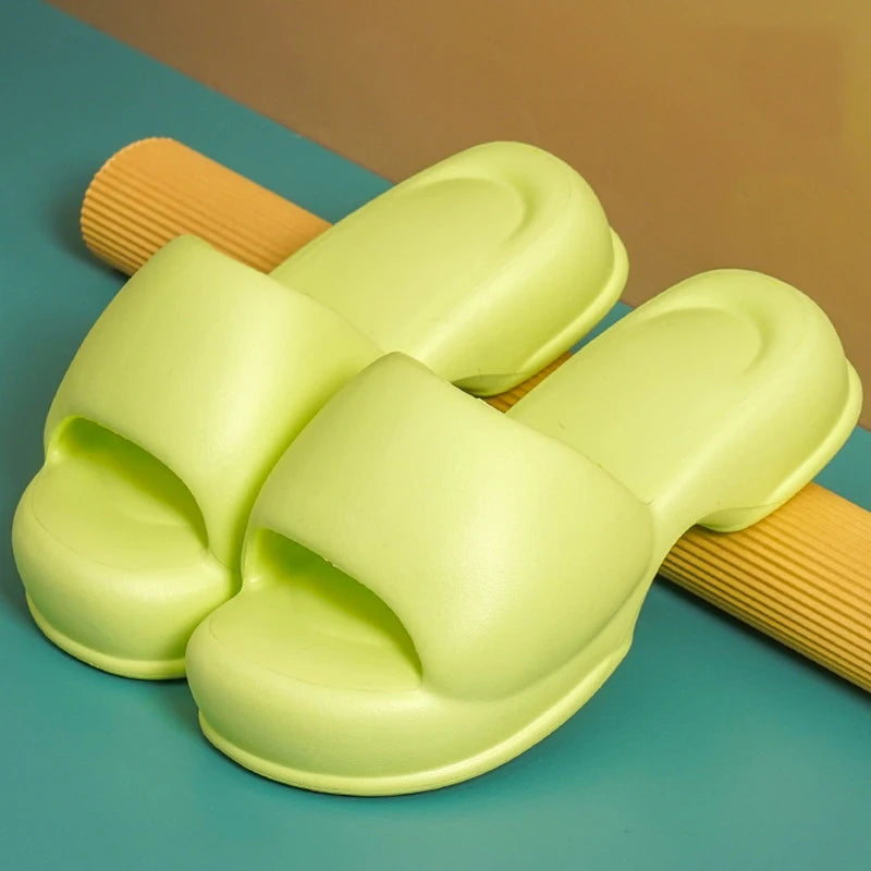 Cloud Slides Pillow Slippers Non-Slip Bathroom Shower Sandals