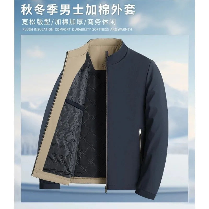 Autumn and Winter Coats for Men Casual Cotton Coats