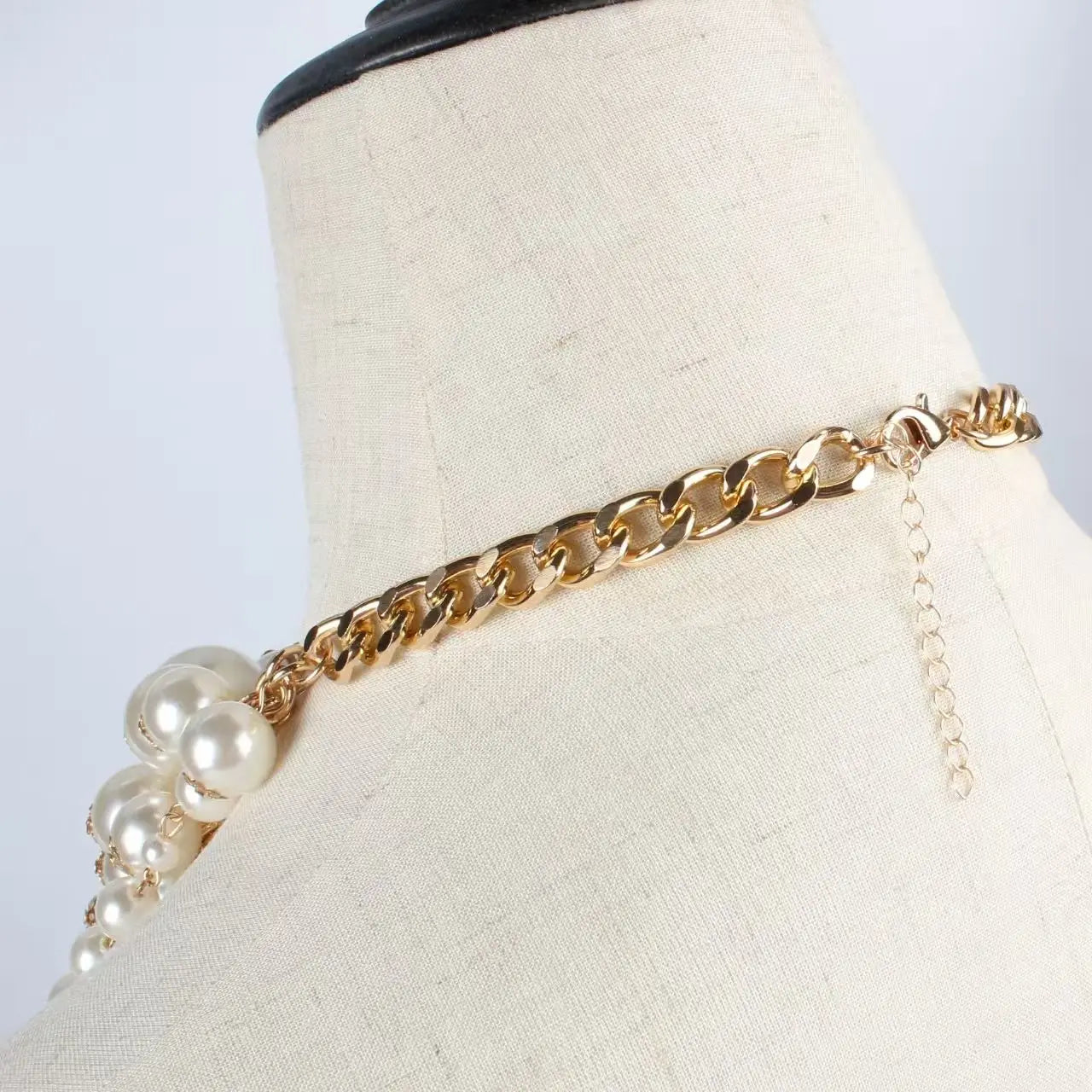 ACRYLIC pearl round necklace earrings tassel wedding women's jewelry