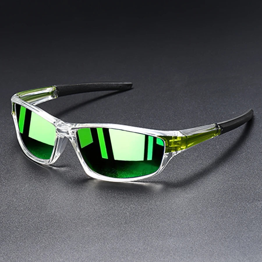 Classic Men's Glasses, Fashionable Wrap-Around Glasses for Women