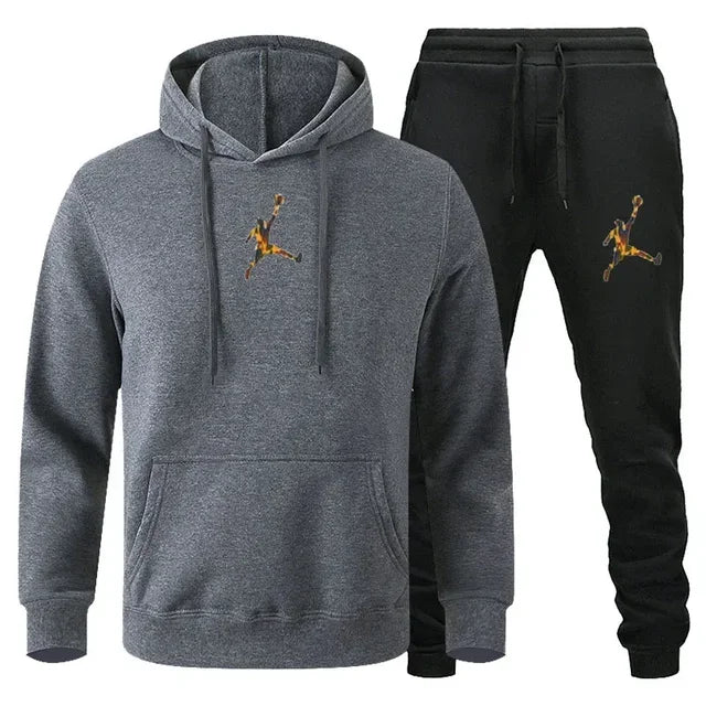Men's jogging Fitness sportswear Set