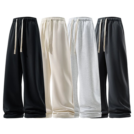 Wide Leg Pant  Causal Breathable Men Sweatpant