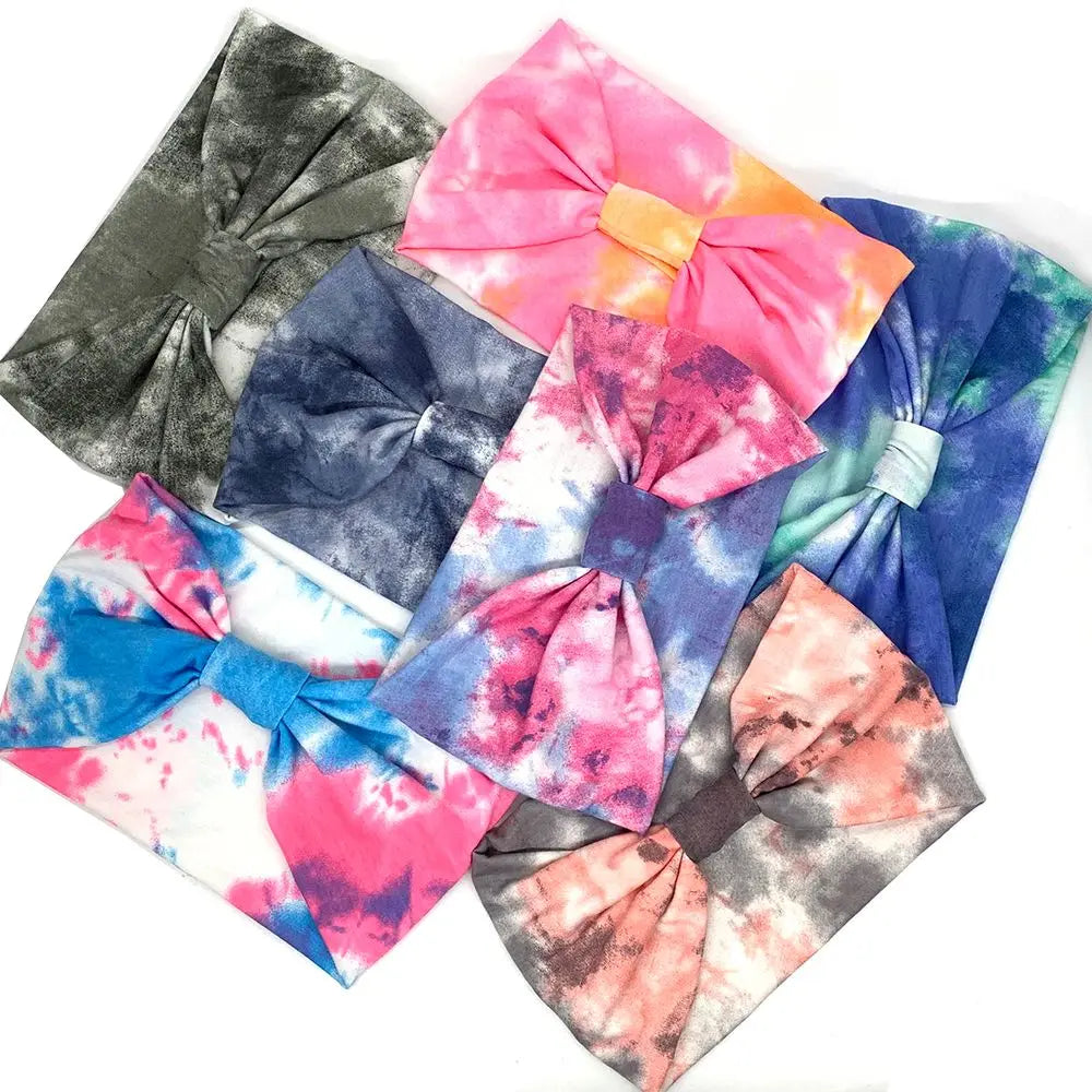 Criss Cross Yoga Twist Turban Wide Knotted Headbands