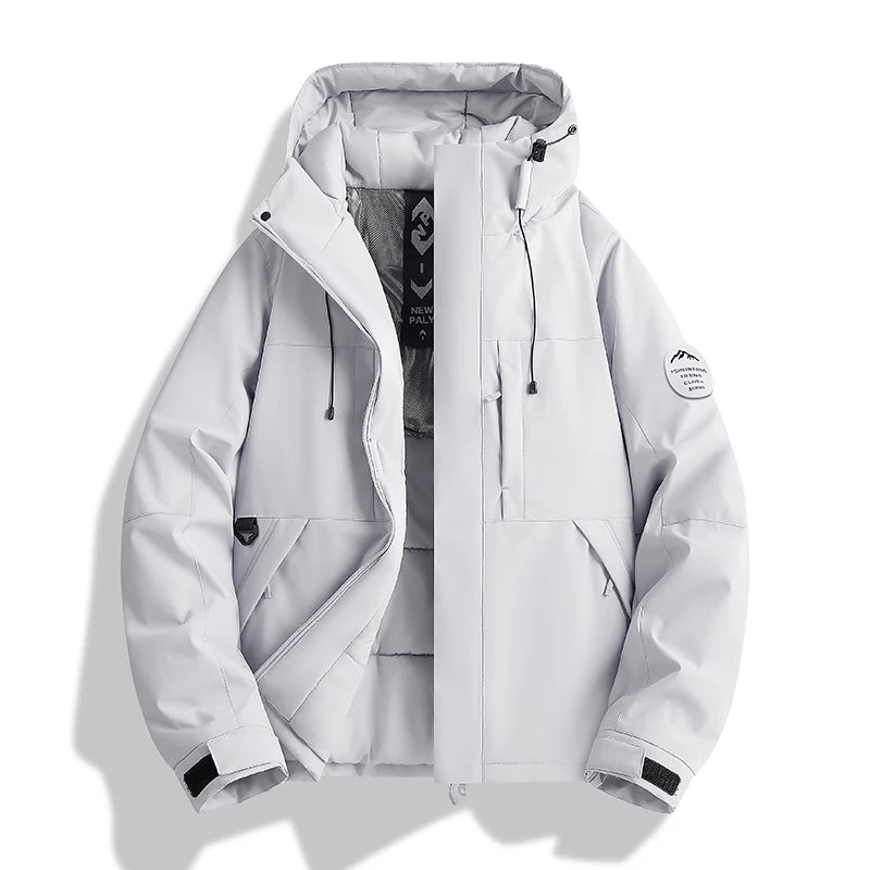 Winter Warm Hooded Puffer Jacket