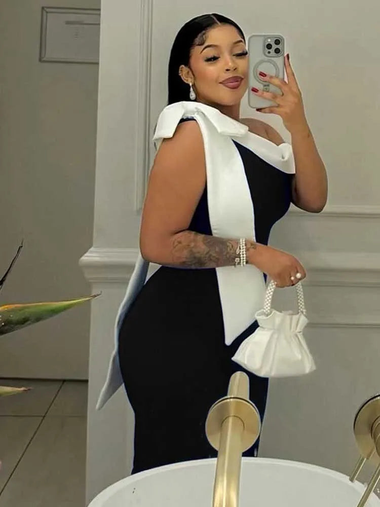 Beautiful Sexy Dresses Mid-length Elegant Lady Dress
