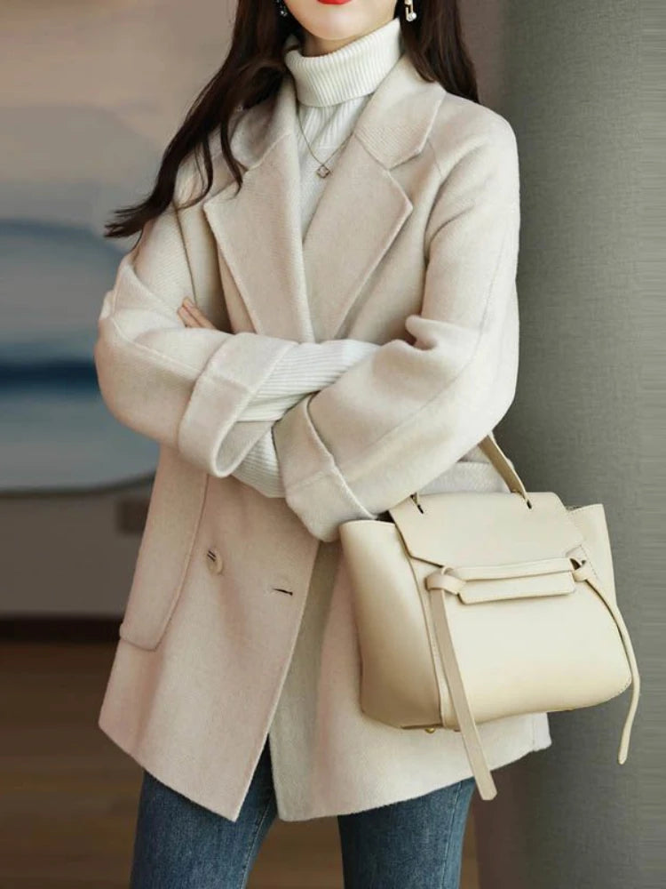 Long Sleeve Office Lady Trench Coat