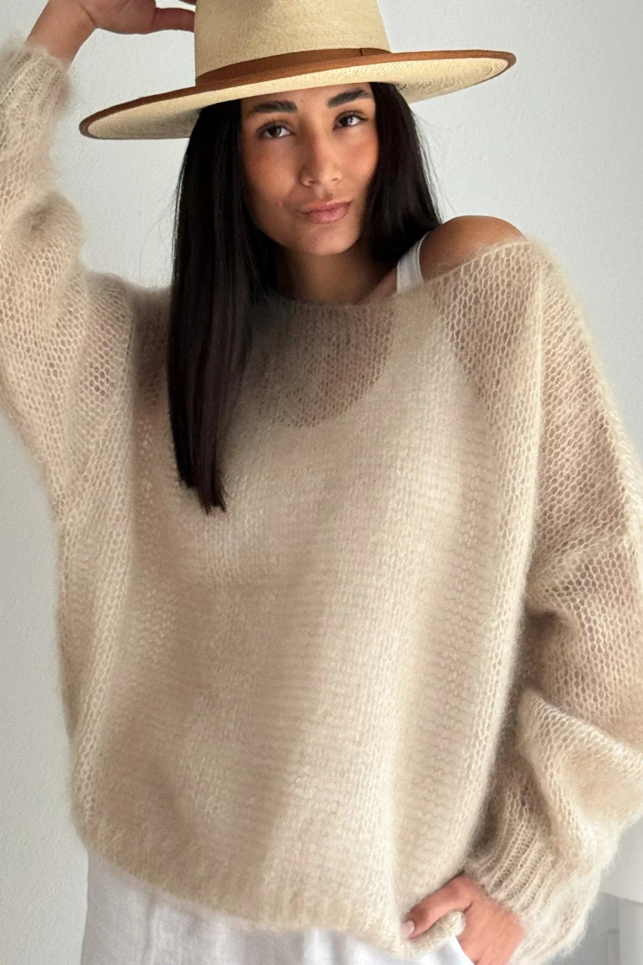 Comfortable Off Shoulder Pullover