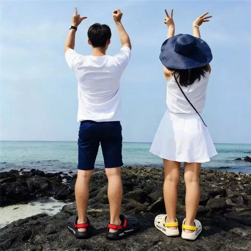 Men's Sandals Non-Slip Slippers Thick Soft  Casual Slides