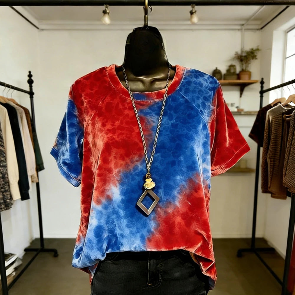 Women T-Shirts Soft Feel Short Sleeve Tops
