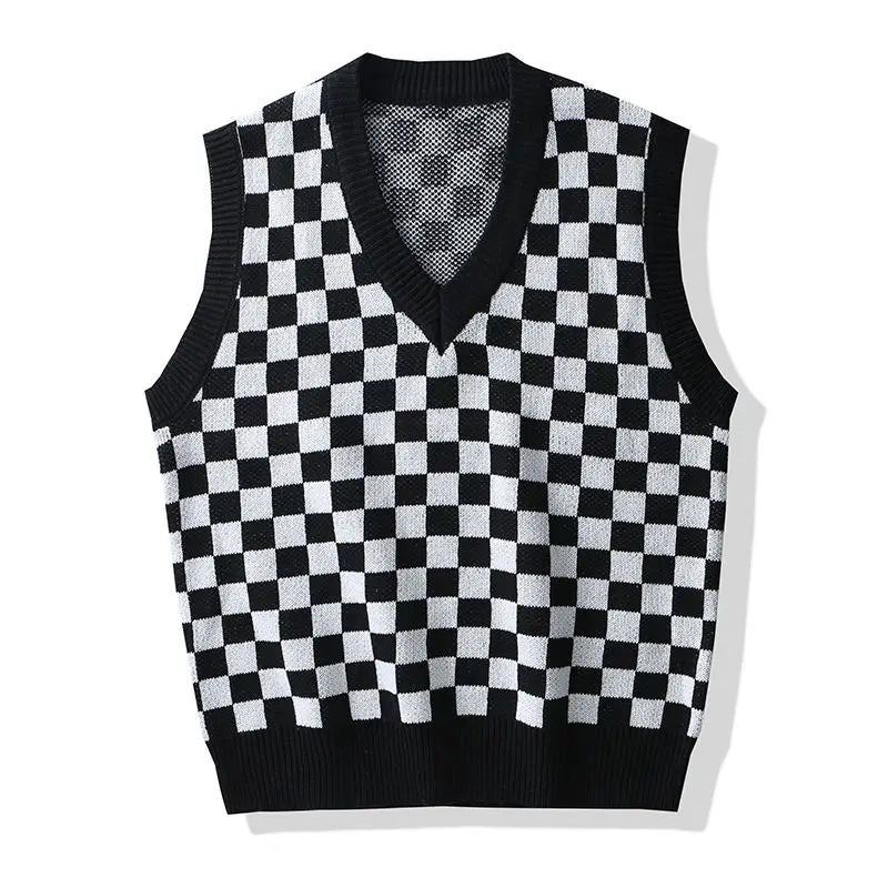 Men Knit Sweater Vest sweater