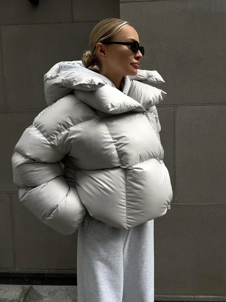 Wolfeel Winter Warm Cotton Puffer Jackets