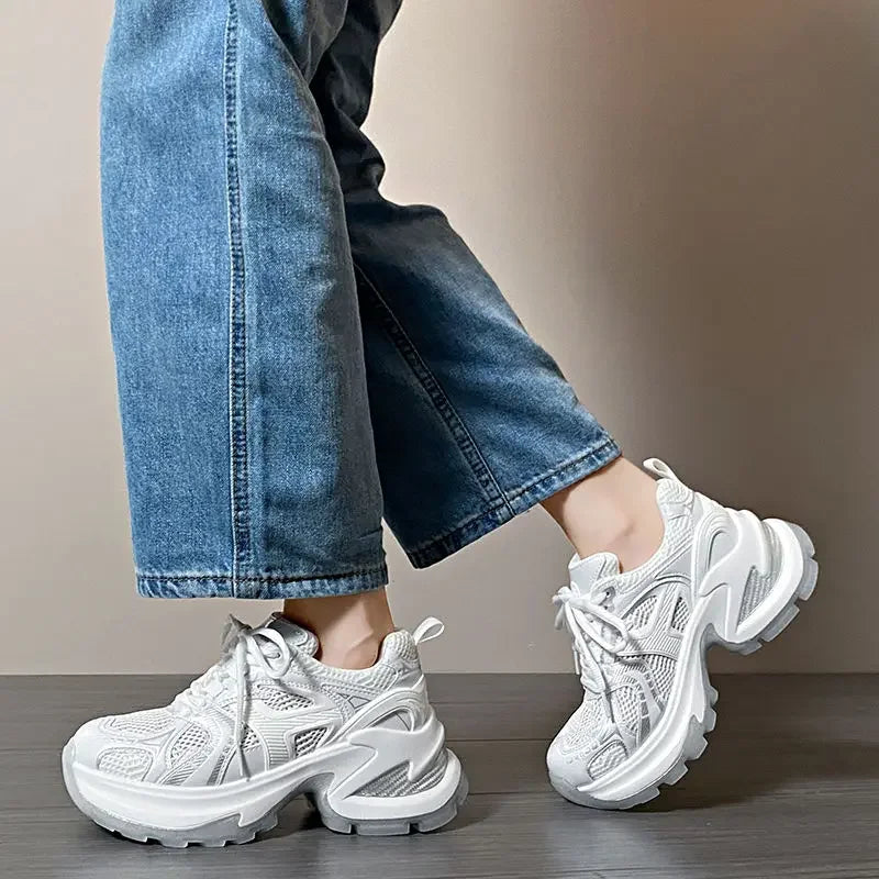 Athletic Woman Footwear  Luxury Vulcanized Shoe