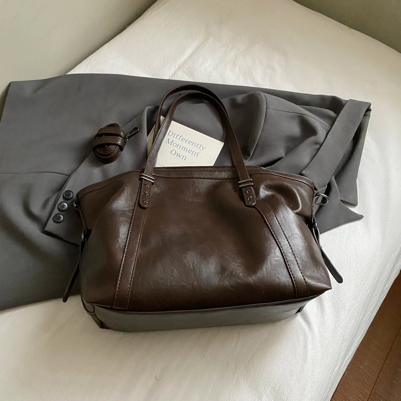 Women's Bag Large Capacity Shoulder Bags High Quality PU Leather Handbags and Purse