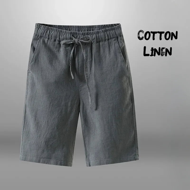 Shorts for Men Cotton Linen