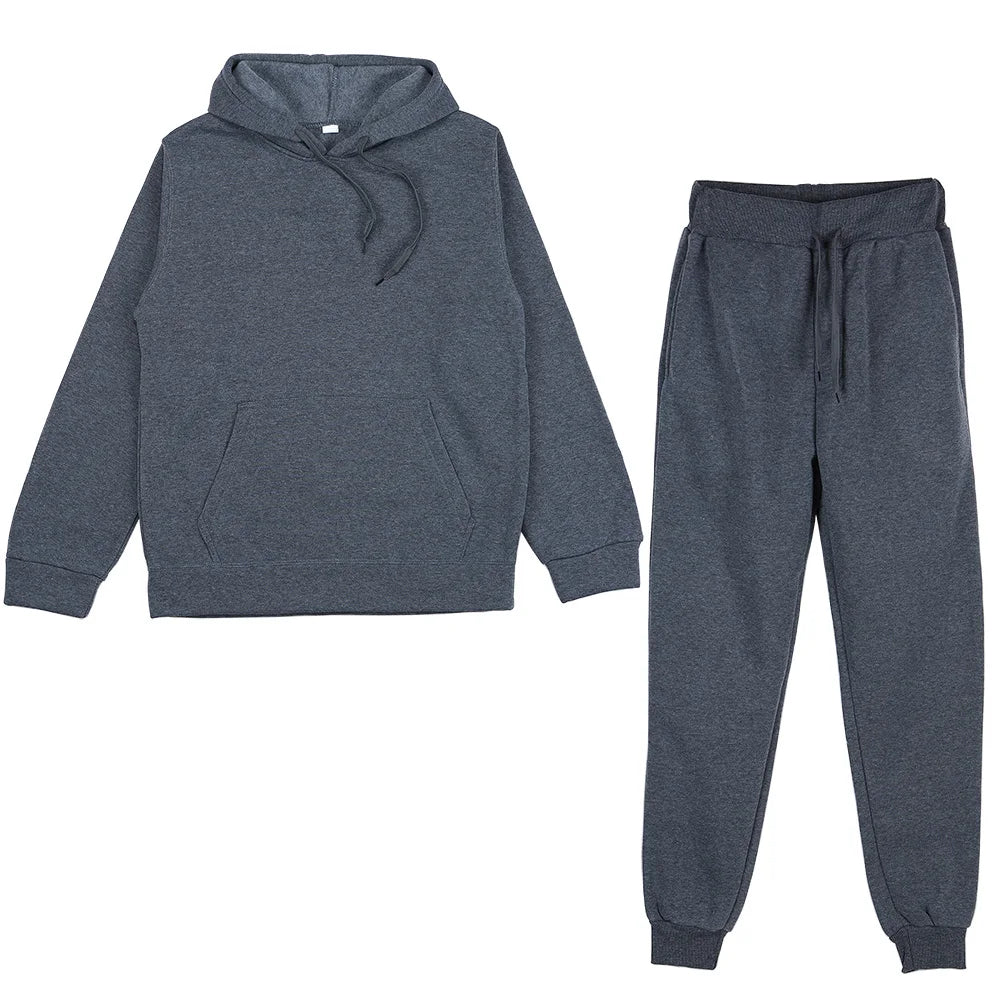 Women Warm Hoodie Sweatshirts And Long Pant