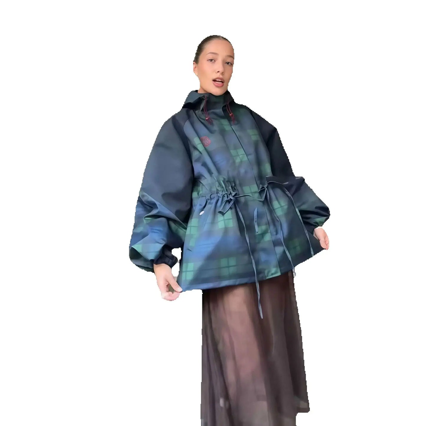 Oversize Loose Stand Collar Coat