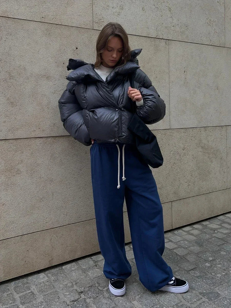Wolfeel Winter Warm Cotton Puffer Jackets