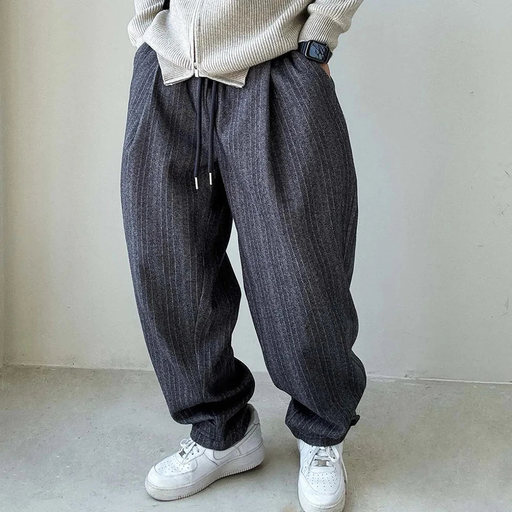 Mens  Casual Acrylic Pants