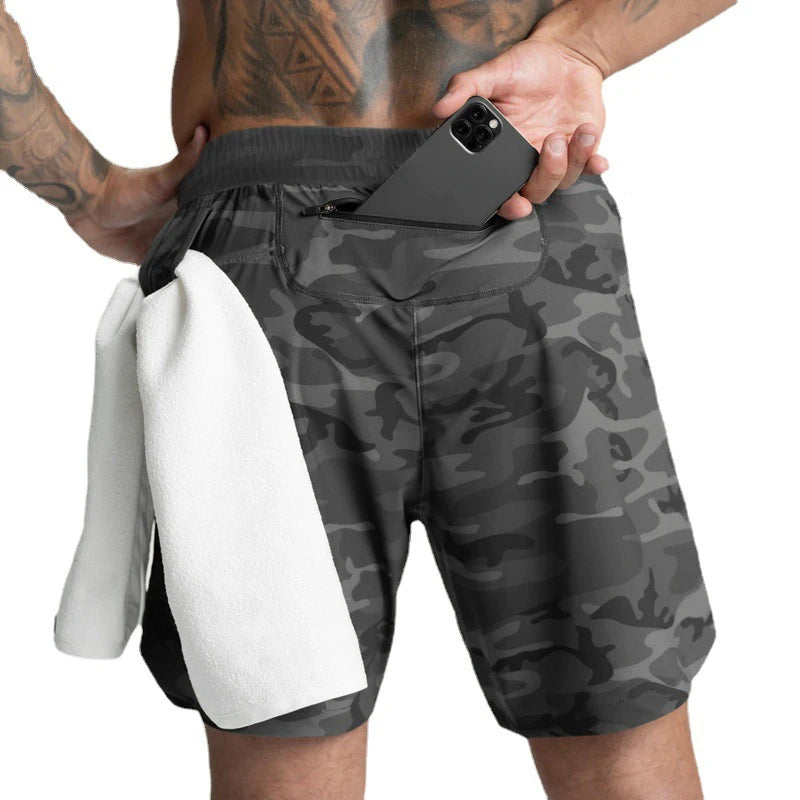 New Men's Shorts Single-Layer Woven