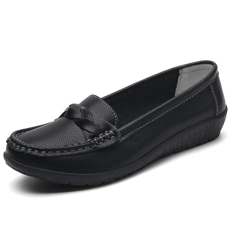 Women's Loafers Loafers Genuine Leather Shoes