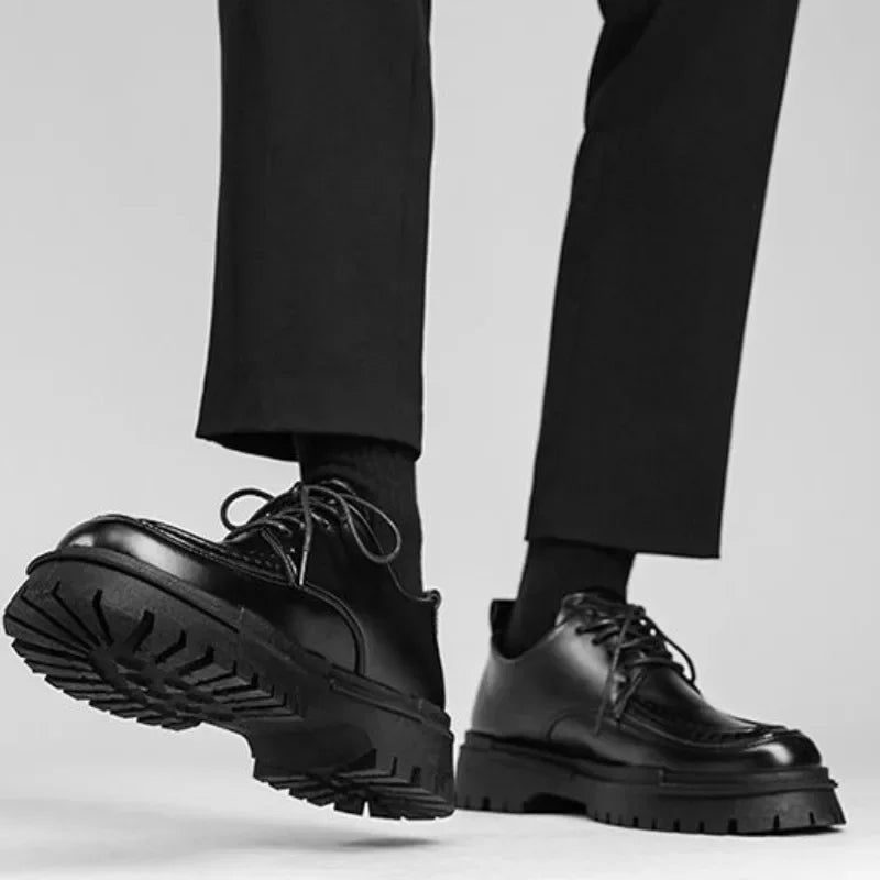 Men's Leather Shoes Dress Formal Business Male Casual Shoe