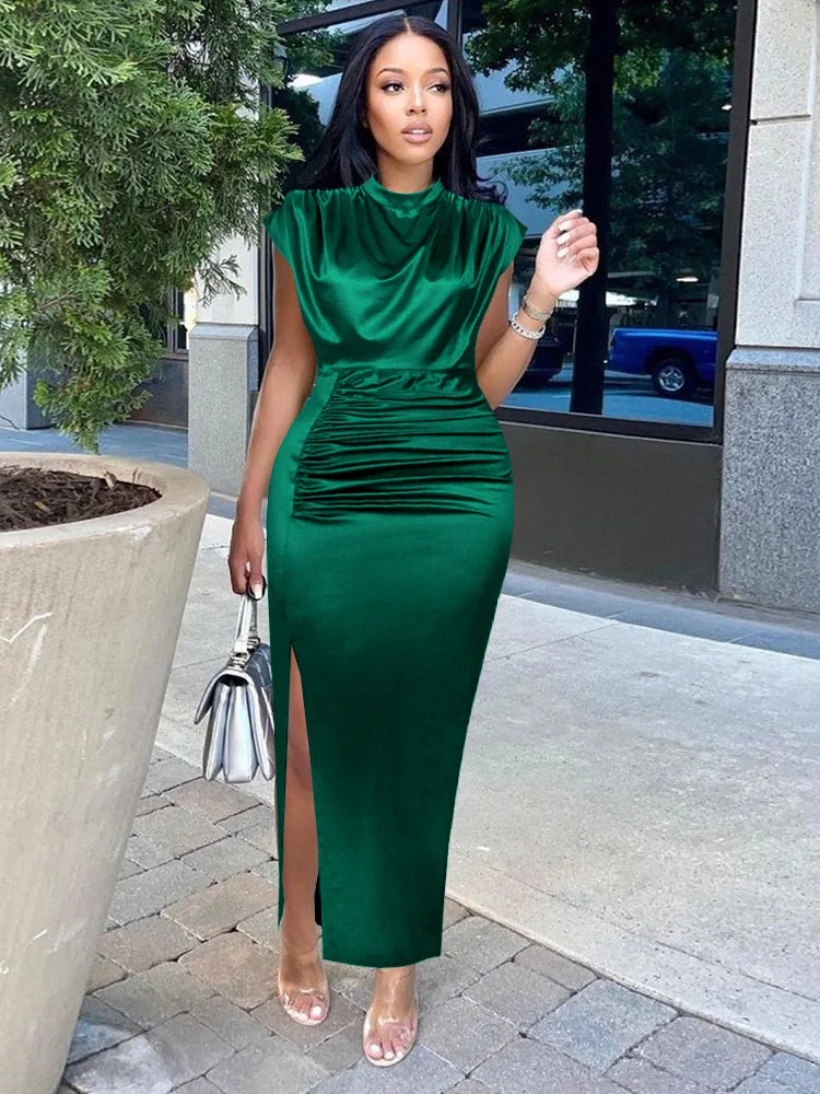 women's casual dresses draped fashion