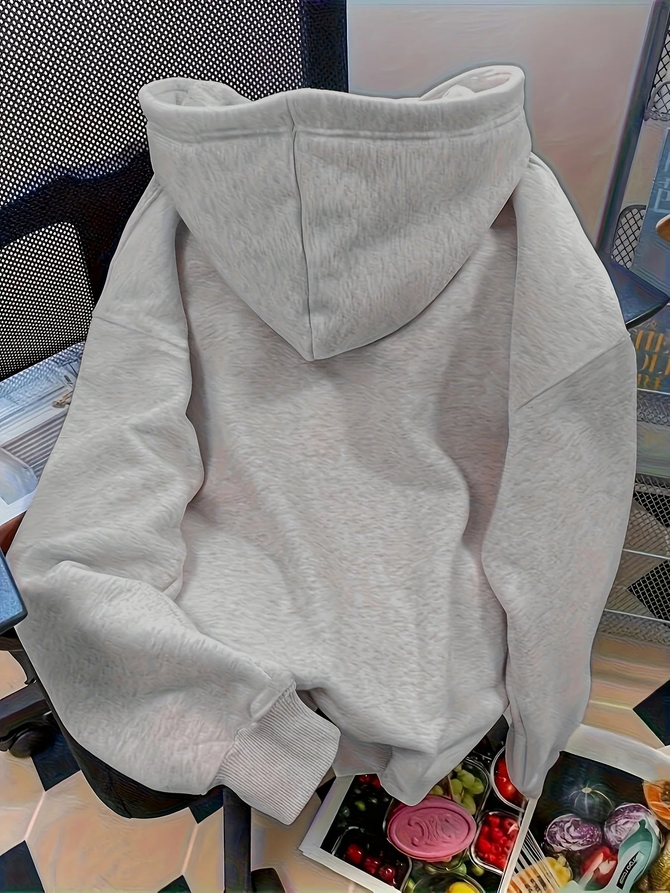 Women's Hoodie Relaxed Fit Women's Hoodie   Lettering Pullover Sweatshirt