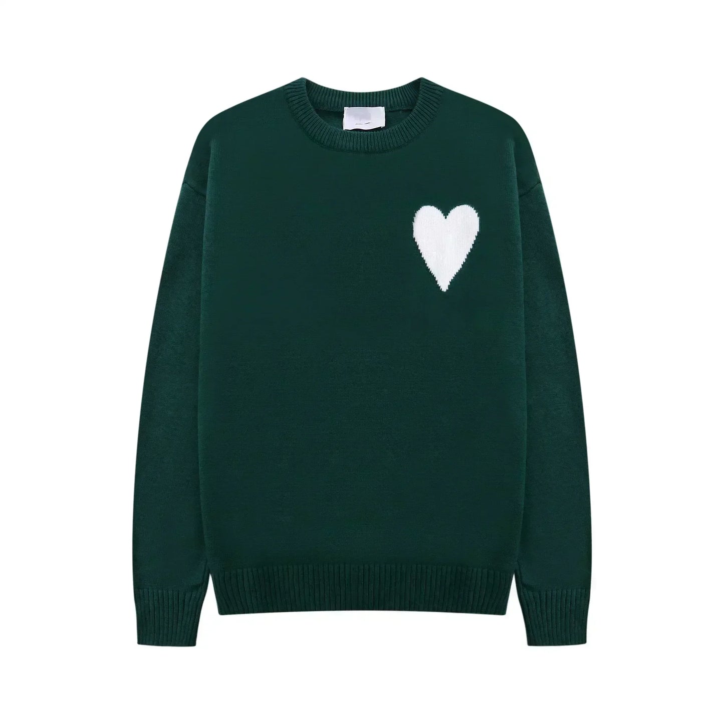 Sweatshirt Women's And Men's Clothing Autumn Men's Fashion Sweatshirt A Letter Heart Embroidered Pullover