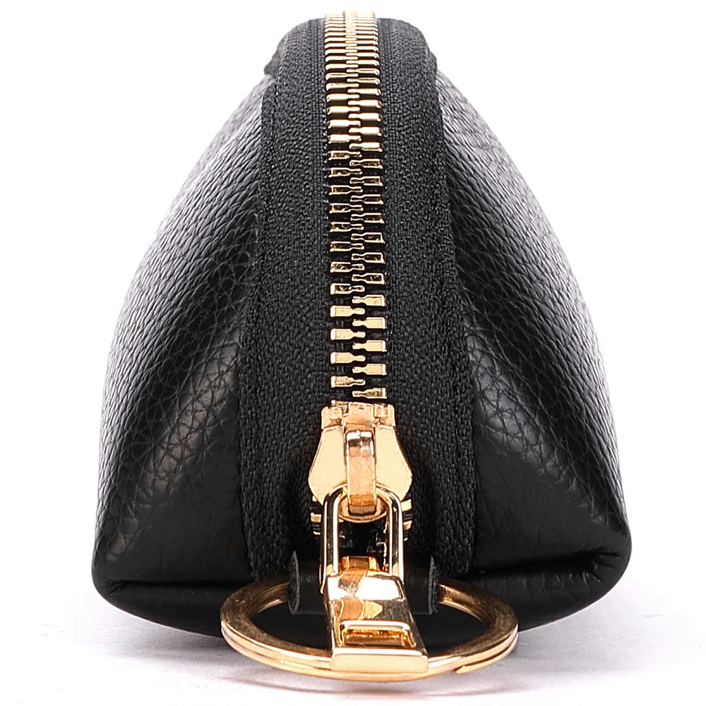 Cute Mini Wallet PU Leather Key Holder