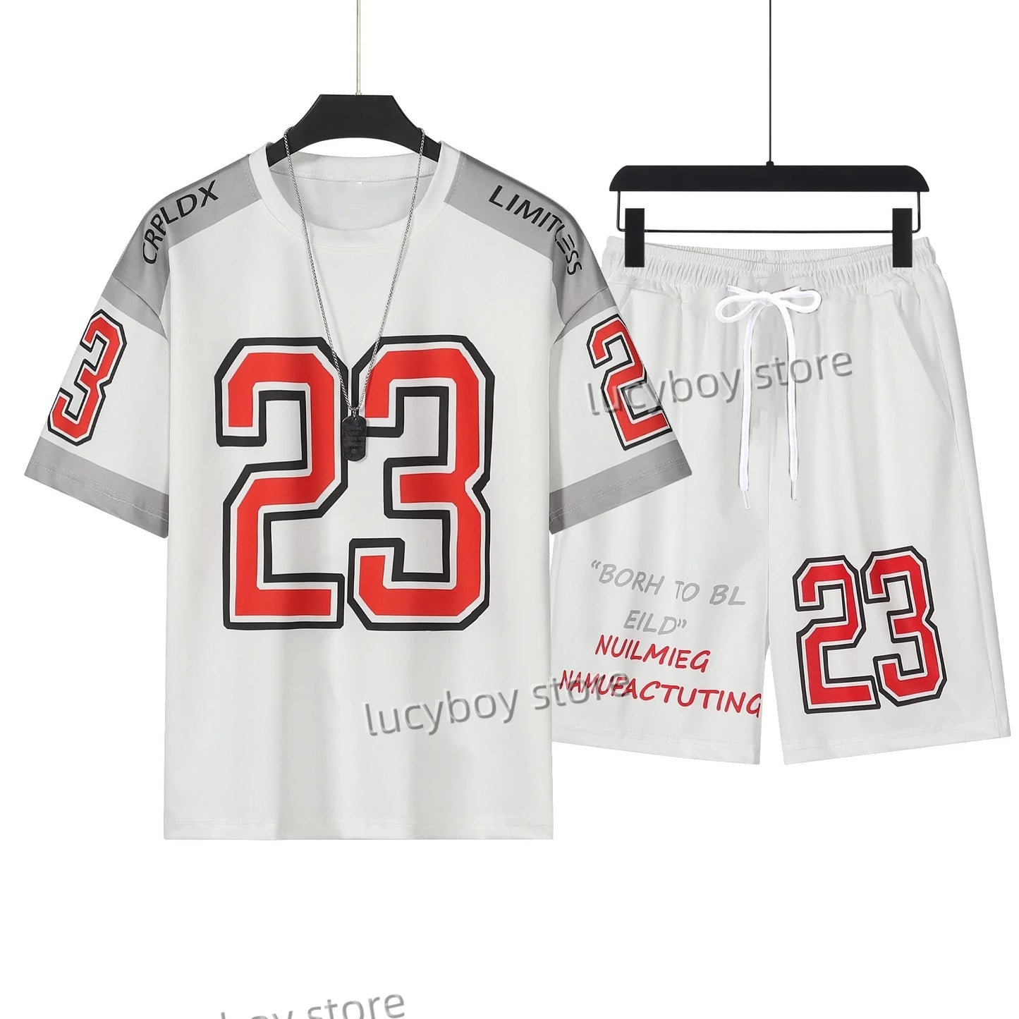 Men Number 23 Printed Set 2 Piece