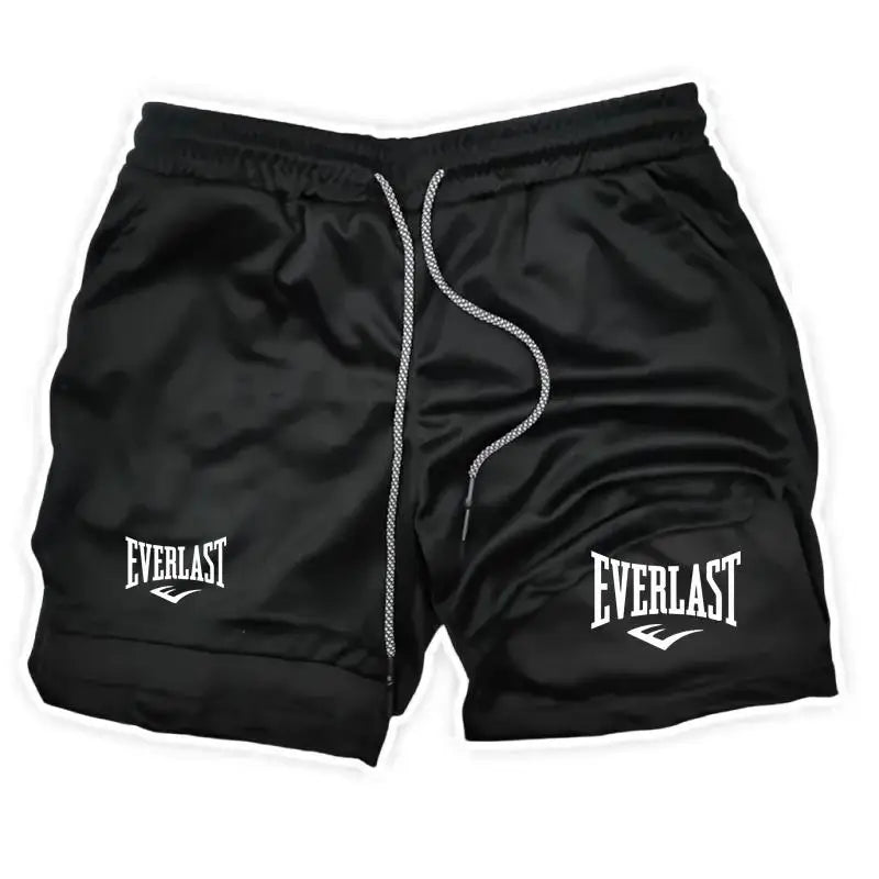 Men Running Shorts 2 In 1 Double-deck