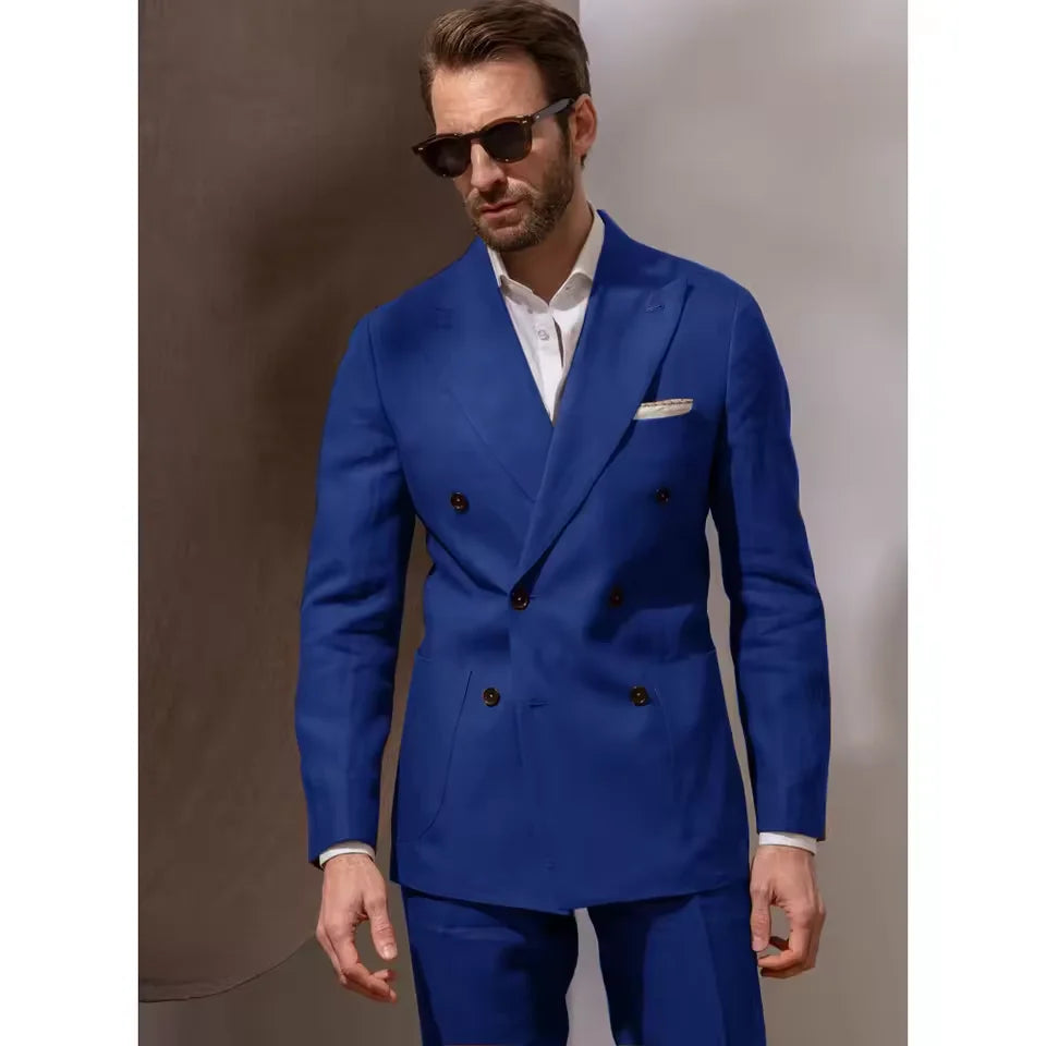 Pants Sets Men's New Summer Two-piece Suit
