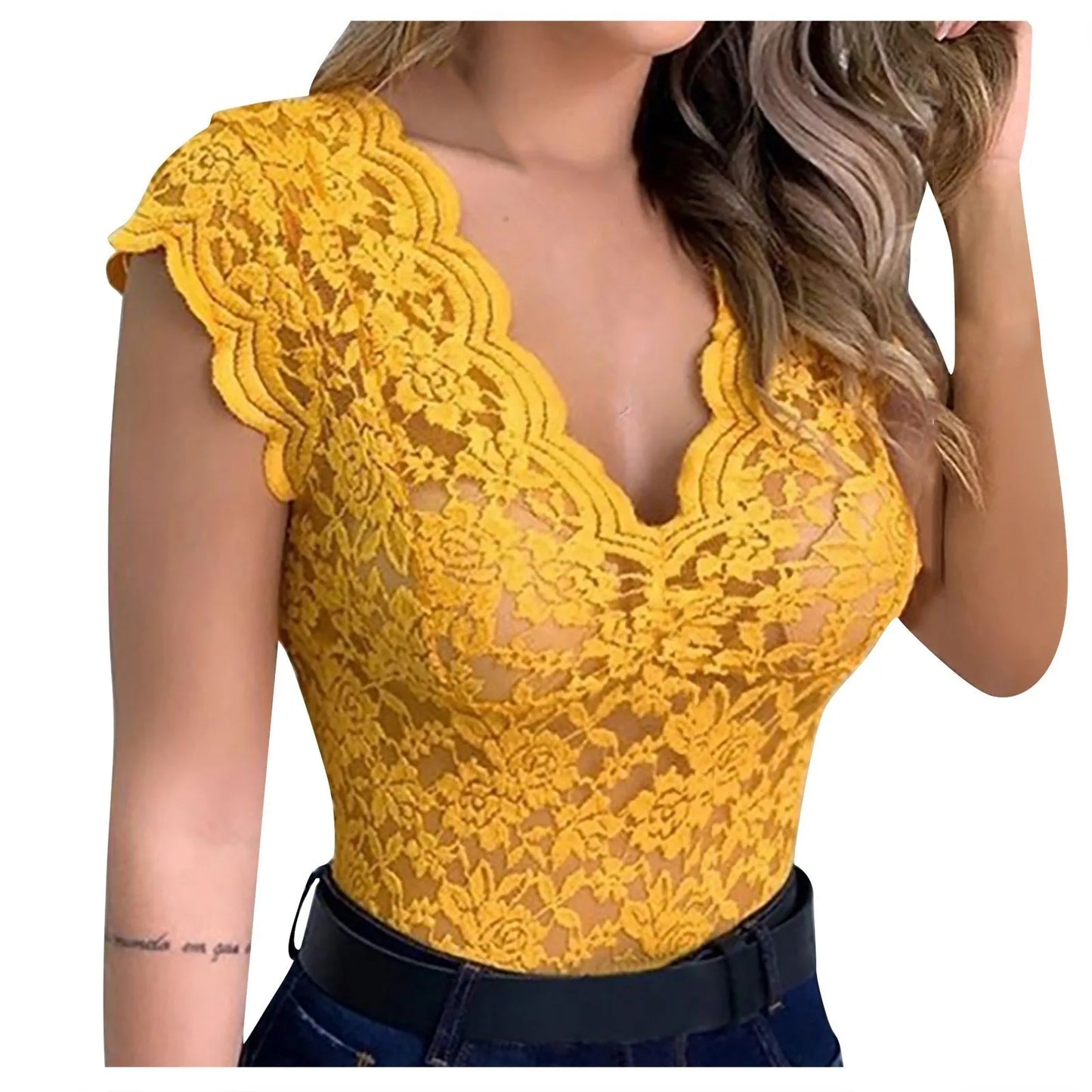 Tanks For Women  Lace Sexy Camisole V Neck