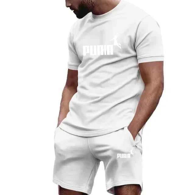Summer Men's Sets  Tracksuit Short Sleeve