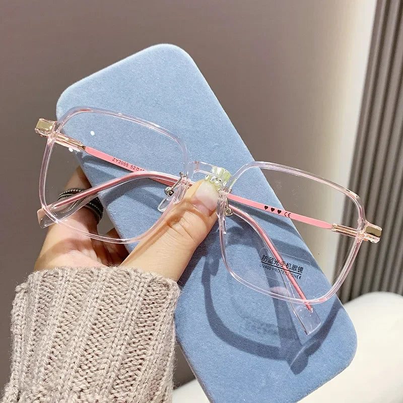 Women's Luxury Reading Glasses Vintage HD Vision Blue Light