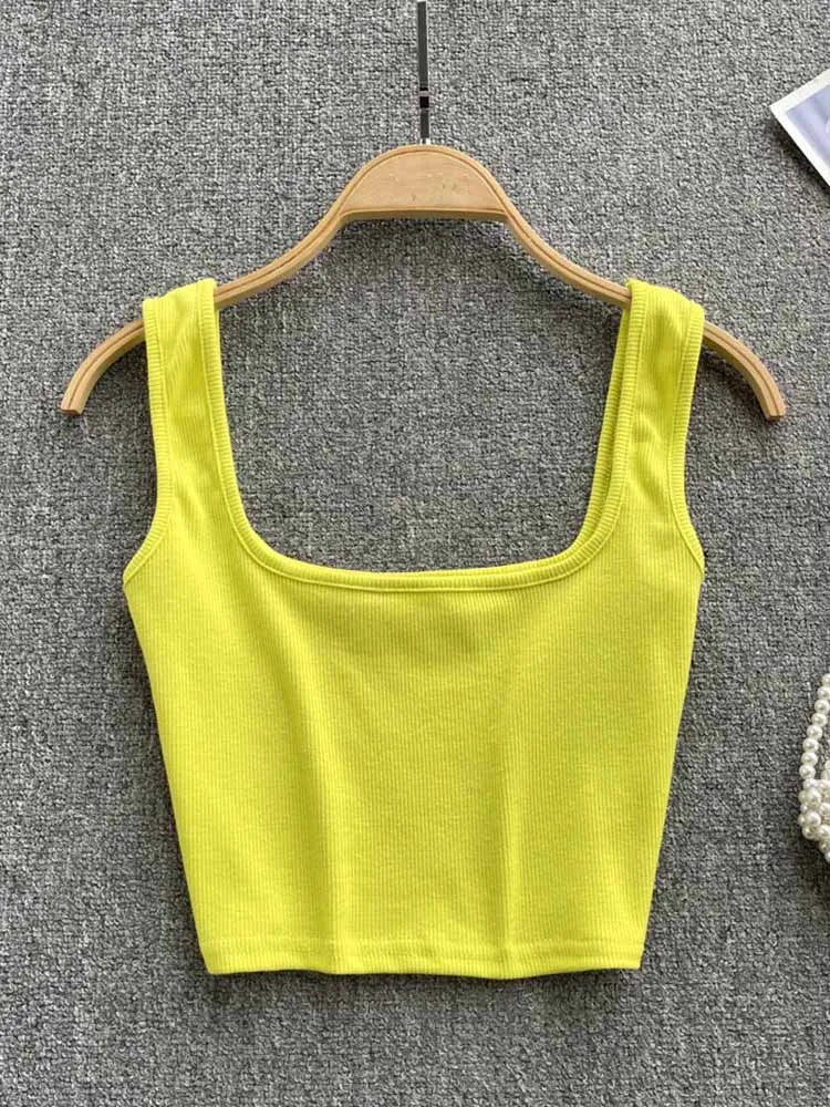 Tank Top Women Sexy Backless Slim Fit Bottoming Blouse
