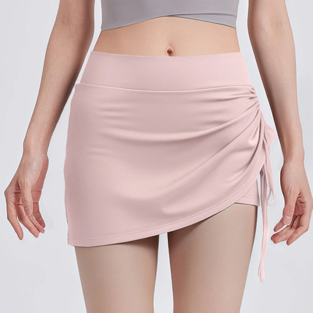 Women's Athletic Skirt with Attached Shorts