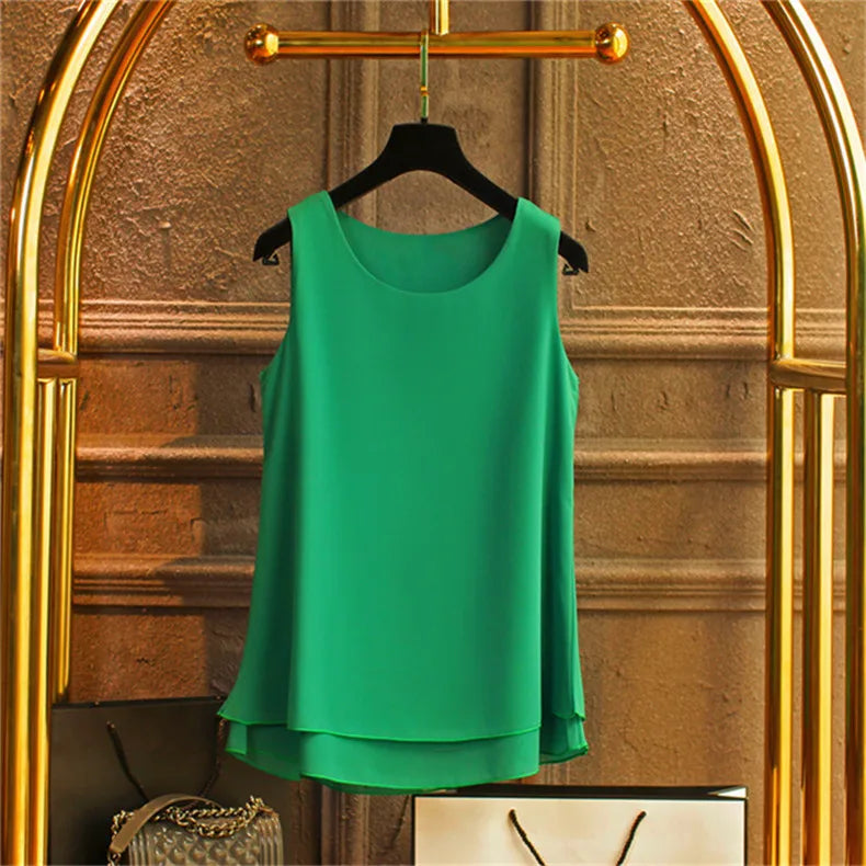 Women Tank Top  SO Neck Sleeveless Tops