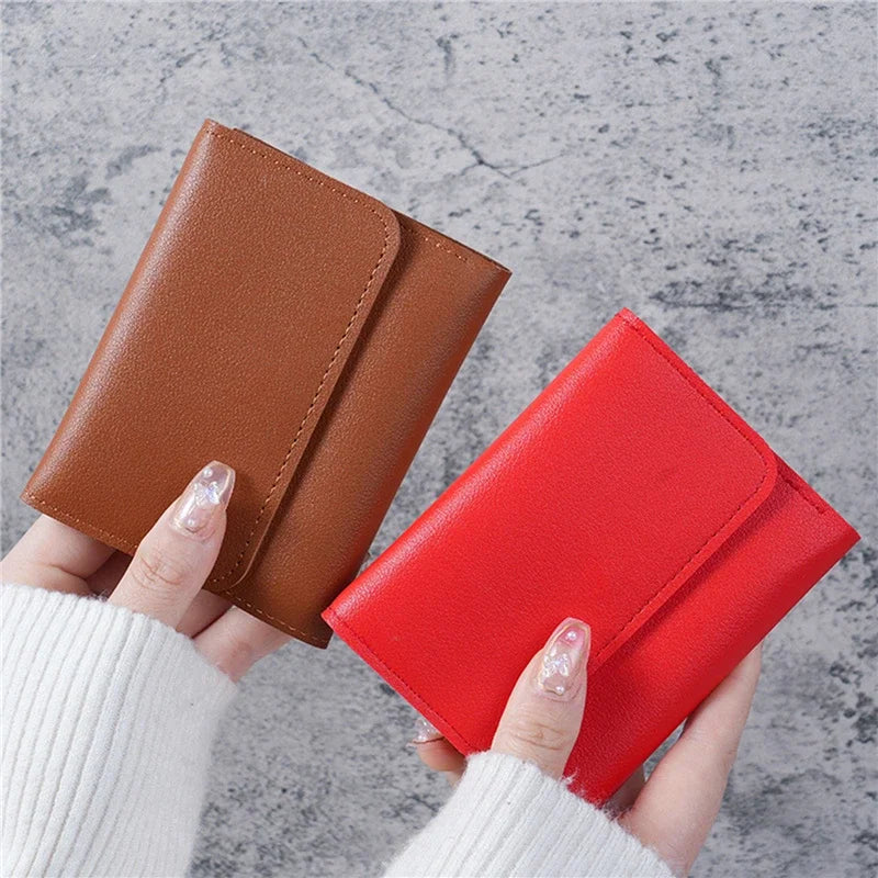 New Cute Wallets for Women Small Hasp Girl Credit Card Holder