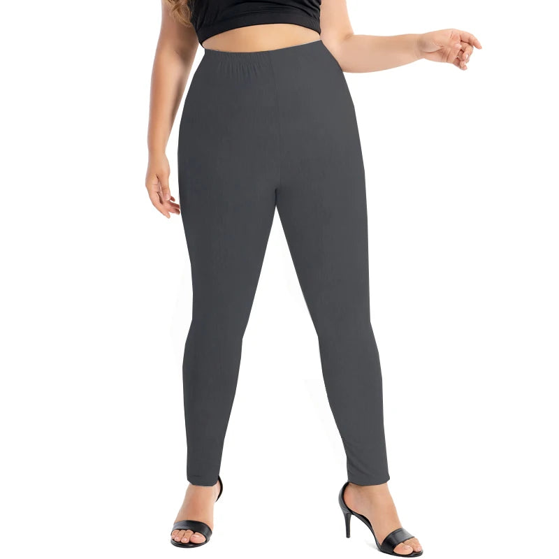 Solid Colorful Leggings For Women