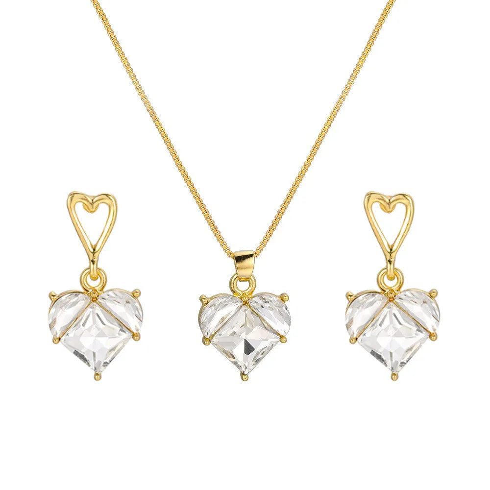 Fashion Earrings Necklaces Set for Women
