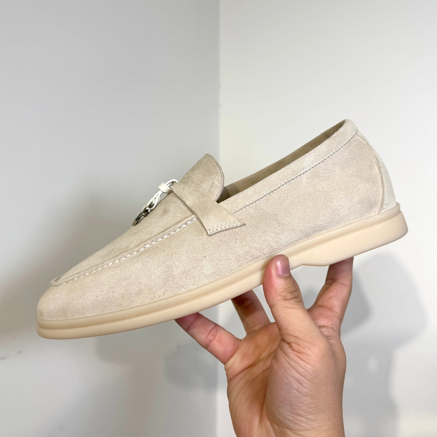 Suede Leather Loafers for Women